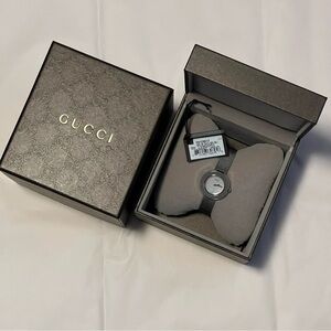 Gucci Silver Mesh Strap Watch